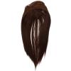 Ipetboom Hair Topper for Thinning Hair Women Invisible Lightweight 25cm Synthetic Hairpiece Wiglet Natural Light Brown Clip-on view 1