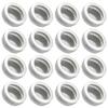 VICASKY 24pcs 100ml Aluminum Jar Box Container with Screw Lid for Cosmetic Creams and Balms Travel Small Aluminum Jars for Beauty Products Storage view 1