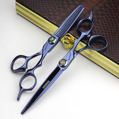 6/6.8/7-inch Hair Styling Scissors, Hair Clippers, Japanese 440C Steel Scissors, Suitable for Hairdressers and Salons, etc (6+6.8 inch 2pc)