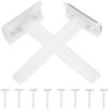 LRXIYODE Manual Disposable Hair Removal Razors 10pcs Double-edge Portable Shavers for Women and Men Sensitive Skin Personal Grooming view 1