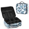 Gublec Makeup Bag Organizer, Roses Leaves Large Travel Cosmetic Case With Adjustable Dividers, Lightweight Waterproof Toiletry Bag For Women view 2