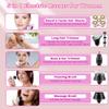 Electric Razors for Women, 5 in 1 Lady Shavers, Electric Shaver for Women, Wet/Dry Bikini Trimmer, Rechargeable Facial Hair Removal, Painless Shaver Razor for Arms Legs Armpit Pubic Area view 3