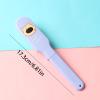 Jehoshaphat 2PC Bear-Faced Mini Folding Comb Plastic Fine Teeth Detangling Brush Portable Travel Hair Care Accessory Blue Beige Pink view 3