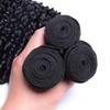 Deep Curly Bundles Human Hair Loose Deep Wave Human Hair Bundles 20 22 24 Inch Tangle Free Brazilian Virgin Remy Hair Extensions Double Weft For Curly Styles Deals 150g view 4