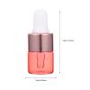SEWCHICS 20pcs Rose Gold Glass Dropper Bottles 1ml Essential Oil Dropper Bottles Travel Vials for Liquids Refillable Leakproof view 2