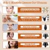 Electric Razors for Women, 5 in 1 Lady Shavers, Electric Shaver for Women, Wet/Dry Bikini Trimmer, Rechargeable Facial Hair Removal, Painless Shaver Razor for Arms Legs Armpit Pubic Area (Gold) view 3