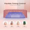 UV Nail Lamp, Cordless UV Light for Gel Nails, Nail Dryer, Salon & Home view 3