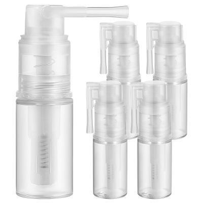 5 Pcs 14ml Portable Powder Dispenser Bottles, Hair Fiber Spray Container