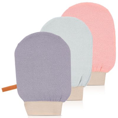 3PCS Exfoliating Mitt for Body Exfoliating Gloves for Shower Body Scrub Glove Exfoliating-Body Scrubbe for Bath Shower Spa Massage and Body-Scrubs Dead Skin Women Men