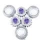 3Pieces HQ8 Replacement Blades Compatible for Philips Shaver Heads HQ8894 HQ7160 7310XL 7315XL 7325XL 7340XL 7345XL 7350XL AT810 AT880 view 1