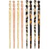 JOINPAYA 8pcs Tortoise Shell Acetate Hair Sticks for Long Hair Women Chinese Style Accessories view 1