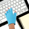 FOMIYES Gel Moisturizing Gloves for Dry Hands, 1 Pair Touchscreen Spa with Soft Yarn, Repair Cracked Skin for Autumn Winter Hand Care view 4