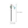 WOONEKY Ethnic Hair Stick Chopstick with Tassel and Pearl Flower Hairpin Retro Chinese Hair Bun Stick Hairpin for Women for Styling Buns view 2