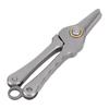 Rengue Alloy Nose Hair Scissors, Lightweight Portable Keyring Trimmer for Men and Women, Versatile Grooming Tool for Mustache and Eyebrow view 4