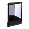 Solenvar Non-Reversing Mirror, True Reflection Vanity Makeup Mirror with High-Precision Reflectors, Real Unflipped Image for Makeup, Skincare, Hair Styling & Professional Use Black L view 1