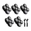 5 pcs Blades Refills Compatible with Freebird Head Shaver, 5 Blades Shaver Replacement Heads for Bald Men Freedom Grooming + 2 Cleaning Brush (5pcs) view 1