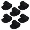 ZHJISHGUO Spa Headband 6 Pack, Non-Slip Terry Cloth Sweat, Stretchable Adjustable Facial Headband for Face Washing, Makeup, Yoga, Sports, Shower, Washable Hair Wrap (Black 6pcs) view 1