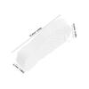 HONMEET Bath Sponge and Body Exfoliating Scrubber, Soft White Embossed Sponge for Newborns, Reusable Bathing Accessory for Gentle Body Cleaning and Mud Removal view 2