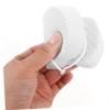 HONMEET Bath Sponge and Body Exfoliating Scrubber, Soft White Embossed Sponge for Newborns, Reusable Bathing Accessory for Gentle Body Cleaning and Mud Removal view 4