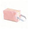 Aspire Mini Corduroy Makeup Bag with Handle, Small Toiletry Pouch view 1