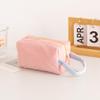 Aspire Mini Corduroy Makeup Bag with Handle, Small Toiletry Pouch view 2