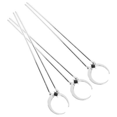 Healeved 3pcs Vintage Moon Crescent Hair Sticks Hair Chopsticks for Women Bun Accessories Traditional Chinese Pins for Elegant Updo