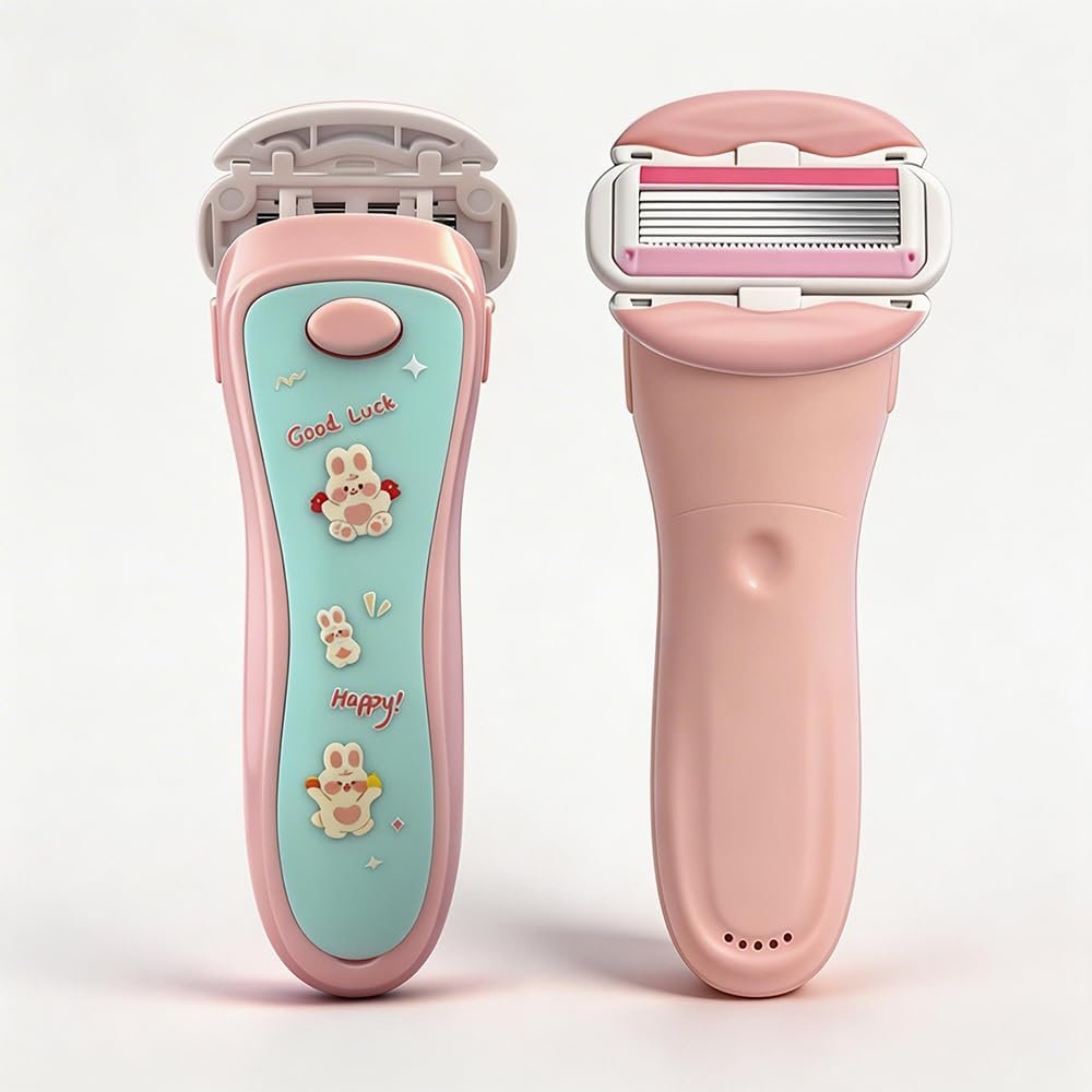 Whityle Girls' Razor Large-Bladed Shaving Razor
