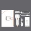 Two in One Electric Foot Callus Remover USB Charging 5V White view 3