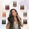 14 16 18Inch 99J Burgundy Straight Bundles Human Hair (3Bundles/Pack) view 3