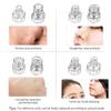 8pcs Plastic Microderma Heads Facial Aqua Peel Tips Water Peeling Caps Facial Care Skin Cleaning Tool Beauty Machine Replacement Spare Parts Transparent view 3