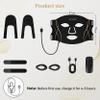 LED Light Therapy Mask Skin Care Mask, LED Red 6305nm & NIR 830nm Home Use view 2