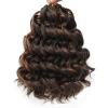 8 Packs Curly Crochet Hair for Women 10 Inch Short Pre Looped Ocean Wave Crochet Hair Deep Water Wave Twist Crochet Braids Synthetic Braiding Hair Extensions10 Inch,P4/30 view 1
