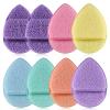 8 PCS Face Sponges for Cleansing Puff Facial Sponge Reusable Makeup Remover Sponges Colorful Facial Scrubber Pads for Washing Face view 1