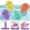 8 PCS Face Sponges for Cleansing Puff Facial Sponge Reusable Makeup Remover Sponges Colorful Facial Scrubber Pads for Washing Face view 4