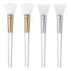 4 PCS Mask Brushes for Facials, Face Mask Brush Soft Silicone Masks Application Tool for Even Coverage Skincare Enhancer Hairless Applicator Tool for Mud, Clay, Charcoal view 1