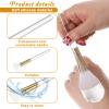 4 PCS Mask Brushes for Facials, Face Mask Brush Soft Silicone Masks Application Tool for Even Coverage Skincare Enhancer Hairless Applicator Tool for Mud, Clay, Charcoal view 3