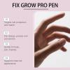 Ceramic Cuticle Pusher & Oil Pen - Professional 2-in-1 Care for Dry, Damaged Nails & Hangnails, Gentle Remover Pen with Nourishing Oil to Moisturize & Strengthen (1 Pack) view 2