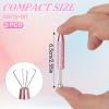 2 PCS Piercing Ball Grabber Tool Piercing Tools for Changing Jewelry 4 Claw Pearl Gem Grabber Pick Up Tool for Jewelry Craft Small Parts Pickup view 2
