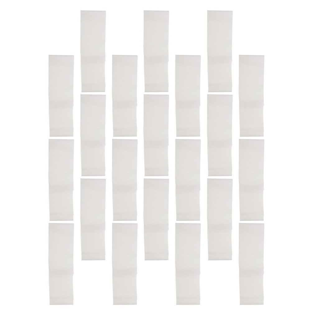 NUOBESTY 100pcs Disposable Spa Hair Bands Non-woven Wide Hair Headbands White for Skincare Beauty Salon Use
