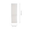 NUOBESTY 100pcs Disposable Spa Hair Bands Non-woven Wide Hair Headbands White for Skincare Beauty Salon Use view 2