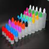 Plastic Squeeze Bottles with Childproof Caps multiple capacities 5ml / 15ml / 30ml / 60ml /100ml / 120ml, Empty Dropper Bottles with Colorful Caps (10, White, 50ml) view 2