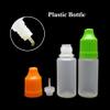 Plastic Squeeze Bottles with Childproof Caps multiple capacities 5ml / 15ml / 30ml / 60ml /100ml / 120ml, Empty Dropper Bottles with Colorful Caps (10, White, 50ml) view 3
