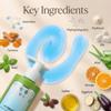 Yunasence HYDRAVEIL Hydrating and Nourishing Face Wash, with Ceramides & Silk, 6oz. For Sensitive, Reactive Skin and Eyes. Super Gentle Skin Barrier Support. view 4