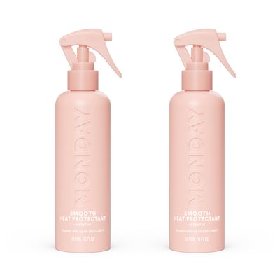 MONDAY HAIRCARE SMOOTH Heat Protectant with Keratin 6 oz for a Smooth, Polished Finish(Pack of 2)