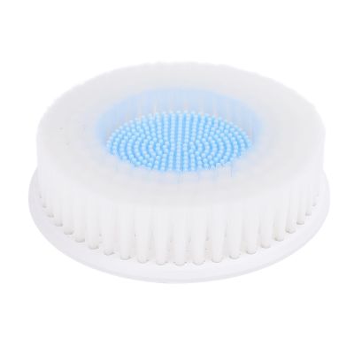 Wall Mounted Back Scrubber Head, Electric Body Brush Replacement Head for Deep Cleansing, Dense Soft Exfoliating Shower Brush Accessory for All Skin Types