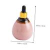 SHERCHPRY Ceramic Essential Oil Bottle with Dropper 95ml Sealed Lightproof Refillable Sub Packaging Container for Spa and Aromatherapy Storage view 2