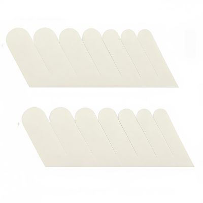 84Pcs 7Sizes Fiberglass Nail Wrap Pre Cut Repair Patches for Split Broken Nails Home Salon DIY Art Tools