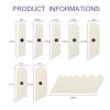 84Pcs 7Sizes Fiberglass Nail Wrap Pre Cut Repair Patches for Split Broken Nails Home Salon DIY Art Tools view 2