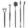 5 Pack Eyebrow Brush and Comb, Spoolie Mascara Brush Lash Separator Tool Eyelash & Eyebrow Combs, Mascara Fan Brushes for Extensions, Professional Eye Makeup Brushes view 1