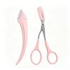 3-Pack Eyebrow Razor Set for Men and Women - Multipurpose Exfoliating Dermaplaning and Facial Razors with Safety Precision Cover (Pink Set of 3) view 1